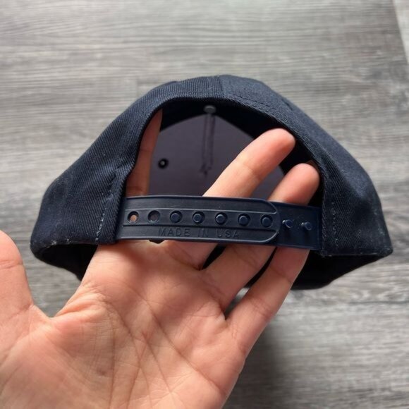 Sinclair Global Fitted Hat in Navy - Picture 2 of 3